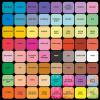 Crayola Ultimate Washable Chalk Collection (64ct), Bulk Outdoor Sidewalk Chalk for Kids, Anti-Roll Sticks, Outdoor Activities & Toys for Kids, Ages 3, 4, 5(Ultimate Collection (64ct))