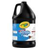 Crayola Washable Paint for Kids – Blue (1 Gallon), Kids Arts and Crafts Supplies, Non Toxic, Bulk(Black)