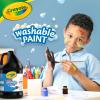 Crayola Washable Paint for Kids – Blue (1 Gallon), Kids Arts and Crafts Supplies, Non Toxic, Bulk(Black)