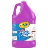 Crayola Washable Paint for Kids – Blue (1 Gallon), Kids Arts and Crafts Supplies, Non Toxic, Bulk(Violet)