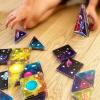 CreateOn Crayola Cosmic Magnetic Tiles, Building Set for Kids, Magnetic Building Toys for Kids, STEM Learning Toys for Boys and Girls Ages 3 and Up, 40-Piece Set (Cosmic)(40 Pieces)
