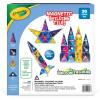 CreateOn Crayola Cosmic Magnetic Tiles, Building Set for Kids, Magnetic Building Toys for Kids, STEM Learning Toys for Boys and Girls Ages 3 and Up, 40-Piece Set (Cosmic)(36 Pieces)