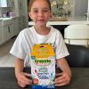 CreateOn Crayola Doodle PIP Magnetic Tiles, Mini Building Set for Kids, Magnetic Tiles, Kids’ Building Toys, STEM & Montessori Toys for Boys and Girls Ages 3+, 24-Piece Set (Doodle)