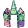 CreateOn Crayola Glitter Magnetic Tiles, Building Set for Kids, Magnetic Tiles, Magnetic Building Toys for Kids, STEM Easter Toys for Boys and Girls Ages 3 and Up, 40-Piece Set (Glitter)