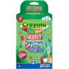 CreateOn Crayola Holiday Glitter Mini Micro Nano PIP Magnetic Tiles, Magnetic Kids’ Building Toys, STEM Learning Travel Toys for Boys and Girls, 27-Piece Set