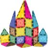CreateOn Crayola Limited Edition Retro PIP Magnetic Tiles, Mini Building Set for Kids, Magnetic Tiles, Kids’ Building Toys, STEM & Montessori Toys for Boys and Girls Ages 3+, 24-Piece Set (Retro)