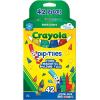 CreateOn Crayola Mini Magnetic PIP-Tiles, Building Set for Kids, Magnetic Building Toys for Kids, STEM Travel Toys for Boys and Girls Ages 3+, 42-Piece Set (Bold)