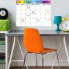 Dry Erase Calendar Board – Whiteboard for Family Schedules, School Classrooms, or Office Use, Great for Teachers and Kids, Large Size, White