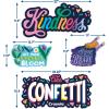 Eureka Crayola Colors of Kindness Classroom Bulletin Board Set for Teachers, 21 Pieces