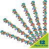 Eureka Crayola Colors of Kindness Extra Wide Decorative Classroom and Bulletin Board Trim for Teachers, 3.25″ Wide, 12 Strips for 37 Total Feet