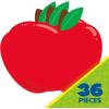 Eureka Crayola Crayons Paper Cut-Out Classroom Decorations for Teachers, 36 Pieces(Apple)