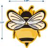 Eureka Crayola Crayons Paper Cut-Out Classroom Decorations for Teachers, 36 Pieces(Bumble Bee)