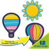 Eureka Crayola Crayons Paper Cut-Out Classroom Decorations for Teachers, 36 Pieces(Crayola Kindness)