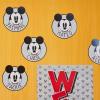 Eureka Crayola Crayons Paper Cut-Out Classroom Decorations for Teachers, 36 Pieces(Retro Mickey Mouse)
