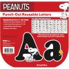 Eureka Crayola Letter, Number, Punctuation Mark, and Symbol Classroom Decorations for Teachers, 4″ H, 178 Pieces, Blue(Peanuts)