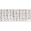 Eureka Crayola Letter, Number, Punctuation Mark, and Symbol Classroom Decorations for Teachers, 4″ H, 178 Pieces, Blue(Peanuts)