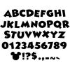 Eureka Crayola Letter, Number, Punctuation Mark, and Symbol Classroom Decorations for Teachers, 4″ H, 178 Pieces, Blue(Retro Mickey Mouse)