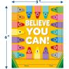 Eureka Crayola Mini Student Sticker Reward Charts for School or Home, 5″ x 6″, 36 Charts and Over 700 Stickers(OS)
