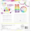 Fashion Angels Crayola Creations Color Theory Bead Kit, Multicolored 2,000+ Bead Set & Wheel, DIY Jewelry Kit for Kids, Teen Girls & Boys