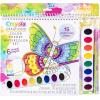 Fashion Angels Crayola Creations Color Theory Watercolor Set, Paint Set with Brushes & Watercolor Sheets, Ideal Arts & Crafts Activity for Kids