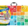 Crayola Limited Edition Coloring Set (115pcs), Kids Drawing Supplies Kit with Crayons, Markers & Colored Pencils, Birthday, Holiday for Kids, 5+(Limited Edition)
