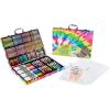 Crayola Limited Edition Coloring Set (115pcs), Kids Drawing Supplies Kit with Crayons, Markers & Colored Pencils, Birthday, Holiday for Kids, 5+(Pink)