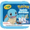 Crayola Pokemon Art Kit for Kids (45pcs), Pokemon Coloring Book Pages, Pokemon Stickers for Kids, Pokemon Toys, Gift for kids, Ages 4+(Squirtle)