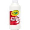Crayola Premier Tempera Paint For Kids – Orange (16oz), Kids Classroom Supplies, Great For Arts & Crafts, Non Toxic, Easy Squeeze Bottle(White)