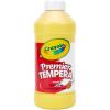 Crayola Premier Tempera Paint For Kids – Orange (16oz), Kids Classroom Supplies, Great For Arts & Crafts, Non Toxic, Easy Squeeze Bottle(Yellow)