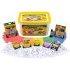 Crayola Super Art Coloring Kit (100+ Pcs), Bulk Stocking Stuffers, Holiday & Christmas Gifts for Kids, Arts & Crafts Supplies Set, Ages 4, 5, 6 [Amazon Exclusive](Super Coloring Kit)