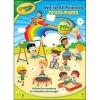 Crayola We’re All Friends Sticker by Number Activity Book. Over 200 stickers and 64 Kid’s Activity Pages, Ages 4-8.