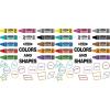 Eureka Colors & Shapes Bulletin Board Set, 28 Pieces (EU-847813)(OSFA (Pack of 2))