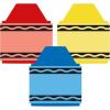 Eureka Crayola Crayons Paper Cut-Out Classroom Decorations for Teachers, 36 Pieces(Crayola Crayons)