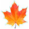 Eureka Crayola Crayons Paper Cut-Out Classroom Decorations for Teachers, 36 Pieces(Fall Leaf)