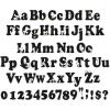Eureka Crayola Letter, Number, Punctuation Mark, and Symbol Classroom Decorations for Teachers, 4″ H, 178 Pieces, Blue(Peanuts)