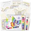 Fashion Angels Crayola Creations Color Theory Watercolor Set, Paint Set with Brushes & Watercolor Sheets, Ideal Arts & Crafts Activity for Kids