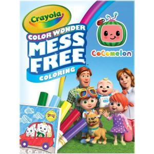 Crayola Color Wonder Prehistoric Pals, Dinosaur Coloring Pages, Mess Free Coloring for Toddlers, Dinosaur Toys, Toddler Travel Activity & Gifts(Cocomelon)