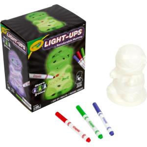 Crayola Light-Ups – Jack-O-Lantern, Reusable Light Up Pumpkin Toy, Halloween Craft, Cute Glow in The Dark Decor & Night Light, Halloween Toy, Ages 4, 5, 6(Light Ups: Mummy)