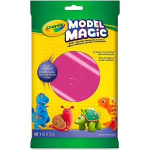 Crayola Model Magic in Gray, Modeling Clay Alternative, 4oz(Raspberry)