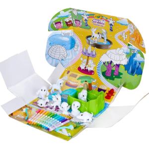 Crayola Scribble Scrubbie Peculiar Zoo, Amazon Exclusive, Kids Toy, Gift for Kids, Ages 3, 4, 5, 6(Peculiar Zoo)