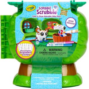 Crayola Scribble Scrubbie Pets Glow Ocean Playset, Toys for Boys & Girls, Gifts for Kids, Ages 3, 4, 5, 6(Safari Treehouse)