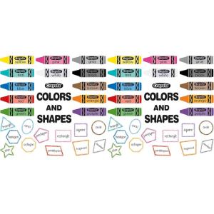 Eureka Colors & Shapes Bulletin Board Set, 28 Pieces (EU-847813)(OSFA (Pack of 2))