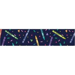 Eureka Crayola Rainbow Decorative Classroom and Bulletin Board Trim for Teachers, 2.25″ Wide, 12 Strips for 37 Total Feet(2-1/4″ x 37″ Strips)
