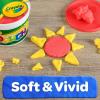 Crayola Dough – Purple (3lb), Bulk Modeling Dough for Kids, Clay Alternative, Resealable Tub, Ages 3+, Great for Kids Arts & Crafts(Red)