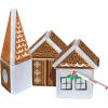 CreateOn Crayola Gingerbread House Magnetic Tiles, 24pc Holiday Christmas Building Set, STEM Educational Toys for Kids Ages 3+, Magnetic Construction Playset for Creative Learning & Gifts(Gingerbread House)
