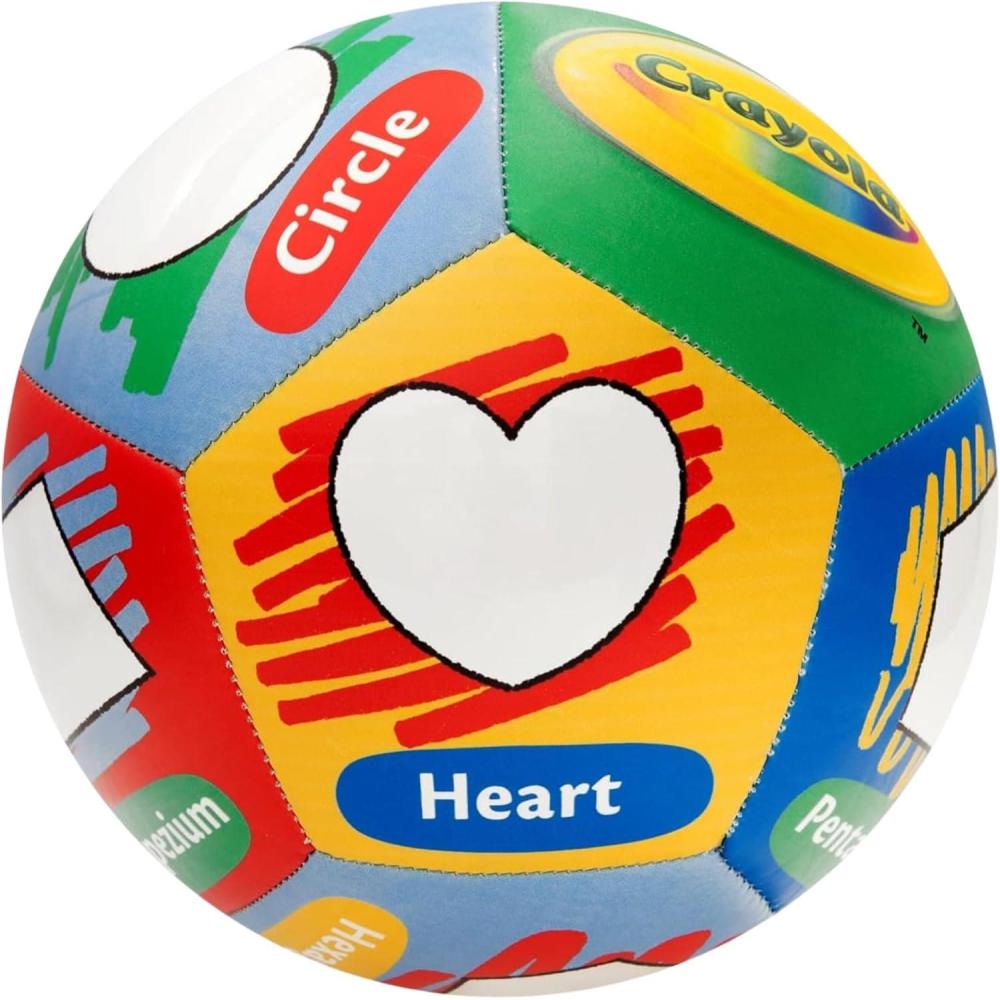 imageCrayola Official Soccer Ball  Unisex Kids  Multiplication Box Size 3Shape