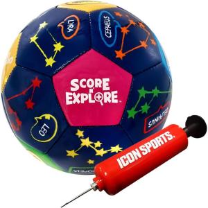 Crayola Official Soccer Ball – Unisex Kids – Multiplication Box Size 3(Constellation)