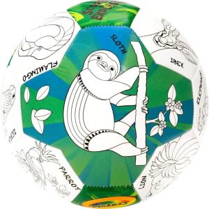 Crayola Official Soccer Ball – Unisex Kids – Multiplication Box Size 3(Zoo Animal)