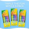 Crayola Taste Beauty Bathtub Bodywash Pens, Kids’ Bath Toys per Pack (3 pcs bundle), Adult Supervision Recommended