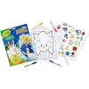Crayola Sonic Color and Sticker Activity Set with Pipsqueak Markers, Gift for Kids, Sonic Coloring Pages and Stickers 3+